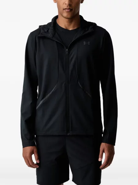 Hanorac cu glugă Under Armour cu imagine negru