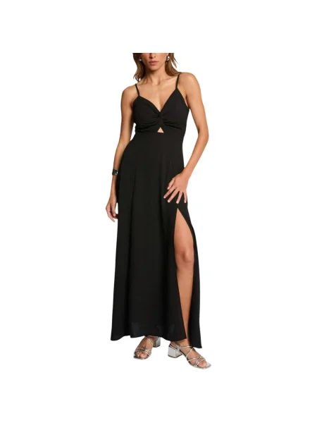 Öltöny maxi ruha Morgan De Toi fekete