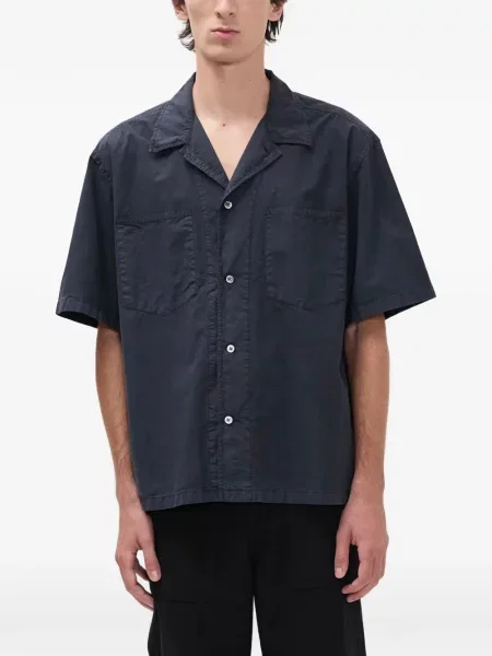 Gulerat cămașă Norse Projects albastru