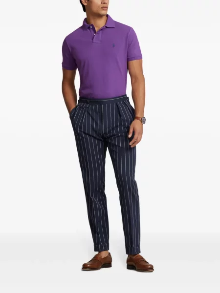 Polo Polo Ralph Lauren cu imagine de lână de costum verde