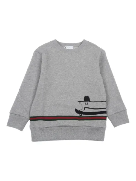 Bluza dziecięca Gucci szara