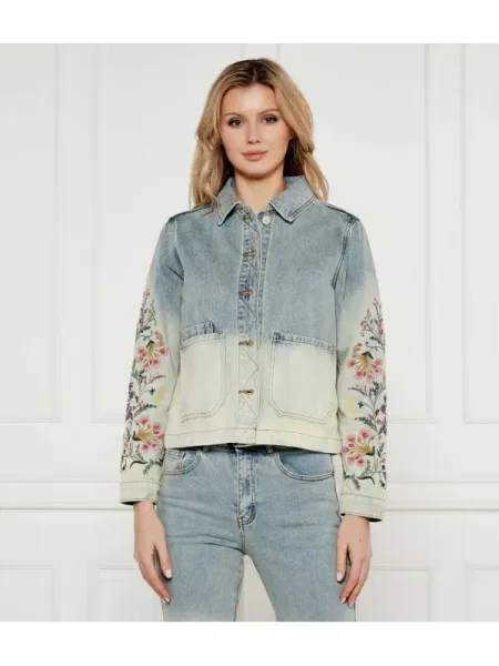 Desigual Geacă de blug CHAQ_HOUSTON | albastru