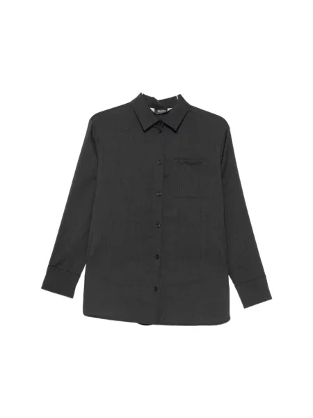Koszula Max Mara szara