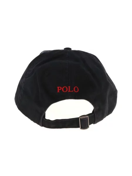 Czapka z daszkiem Polo Ralph Lauren klasyczna czarna