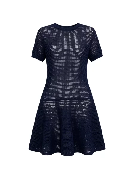 Scurt rochie mini Brunello Cucinelli tricotate albastru
