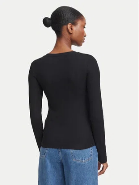 Guess Jeans Bluza črna