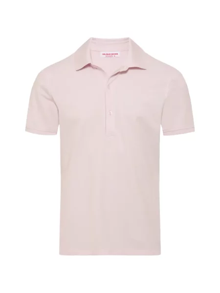 Tricou polo Orlebar Brown roz