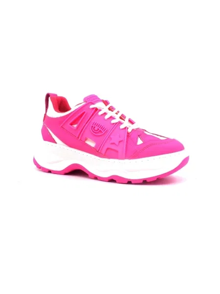 Sneakersy Chiara Ferragni Collection skórzane różowe