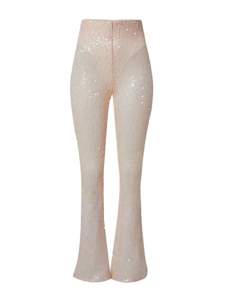 Hoermanseder x About You Pantaloni Gina lână alb