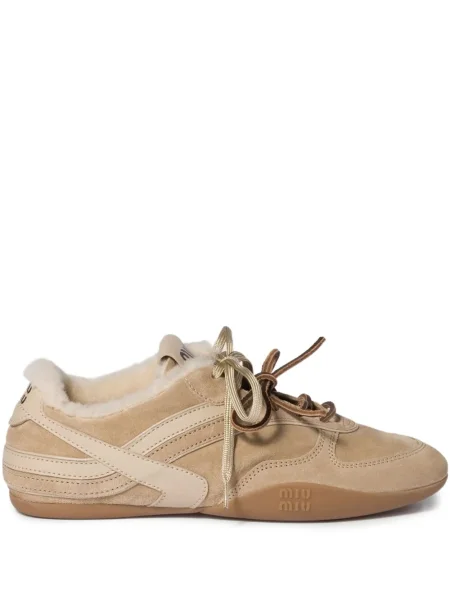 Sneakerși Miu Miu din piele
