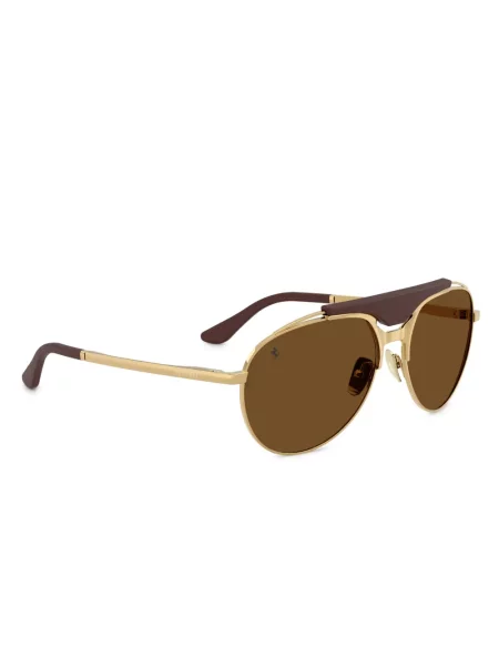 Ochelari de soare Ferrari auriu