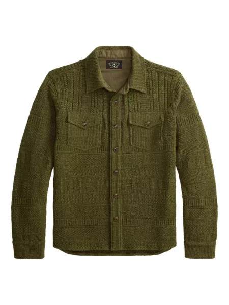 Pulover Ralph Lauren Rrl tricotate verde