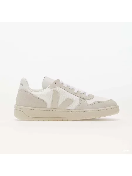 Tenisky Veja V-10 se síťovinou bílé