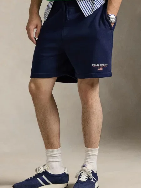 Kratke hlače Polo Ralph Lauren modra