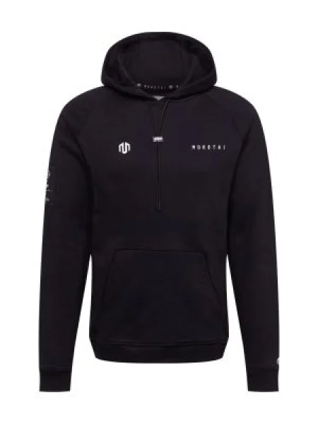 MOROTAI Sportska sweater majica Paris / bijela crna
