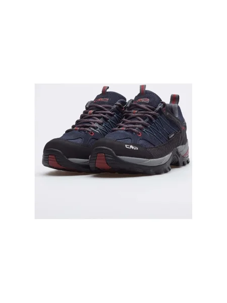 Olcsóbban. Férfi trekking cipő CMP Rigel Low asphalt/syrah. Méret: 41 EU sötétkék