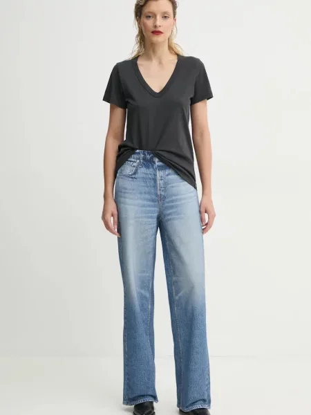 Tričko Rag & Bone čierna