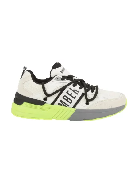 Sneakersy Bikkembergs zamszowe białe