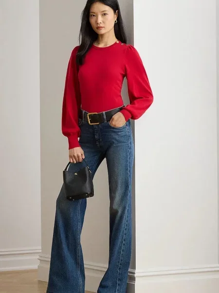 Светр Lauren Ralph Lauren червоний