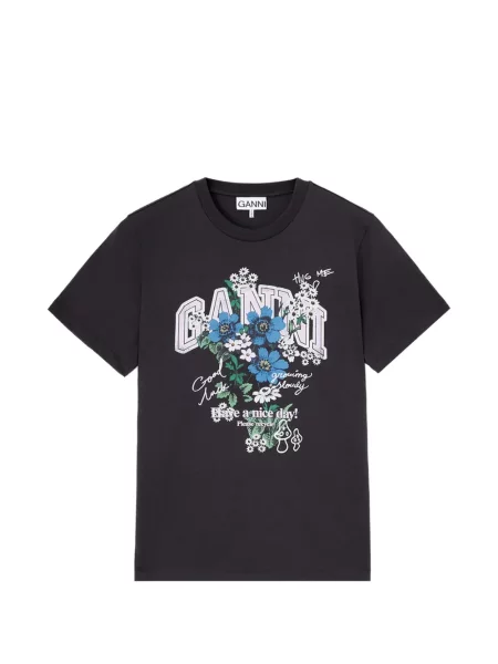 Tricou Ganni negru