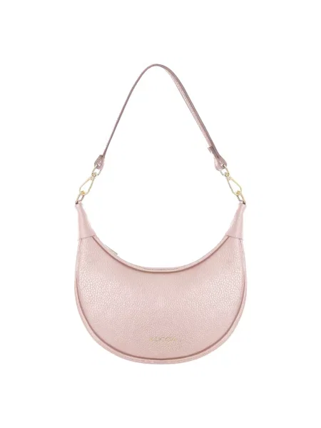 Torebka skórzana Kocca skórzana elegancka różowa