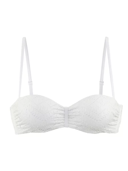 LASCANA Sutien costum de baie alb