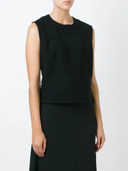 Top Comme Des Garçons clasic negru