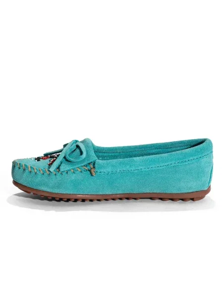 Minnetonka Mocasini Moosehide Kilty turcoaz