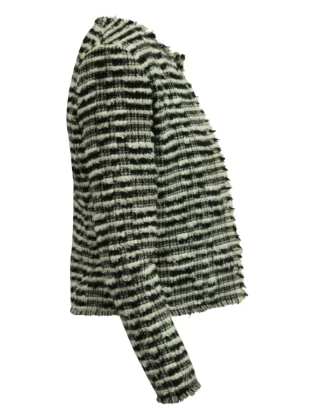 Geacă Iro din tweed negru