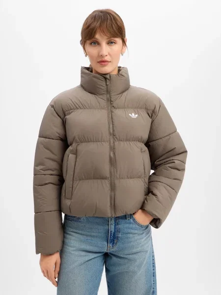 Adidas Originals Kurtka puchowa dla kobiet Kobiety S brązowy