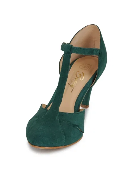 Pantofi Betty London verde