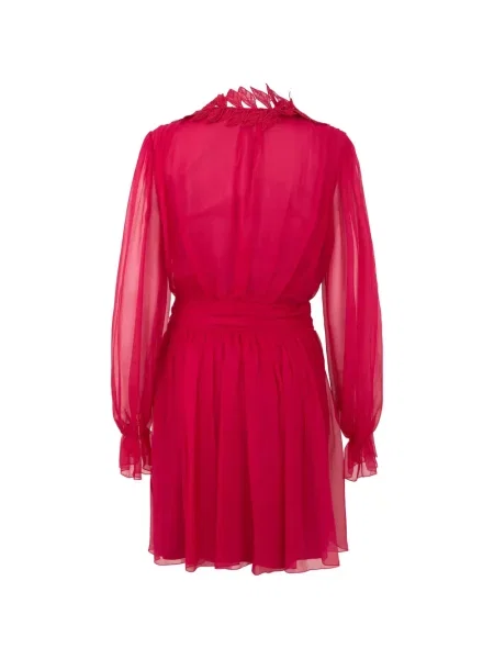 Lung rochie mini Alberta Ferretti roșu