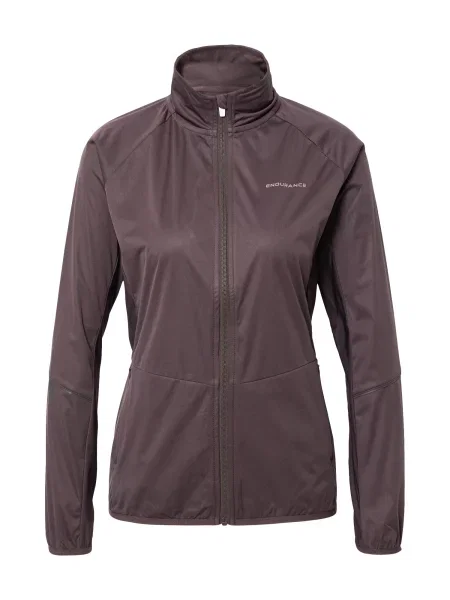 ENDURANCE Športna jakna Elving temno rjava roza