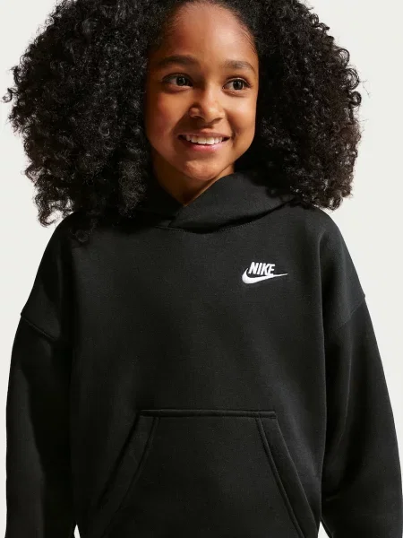 Nike кофта з капюшоном дитяча з бавовною Sportswear Club Fleece