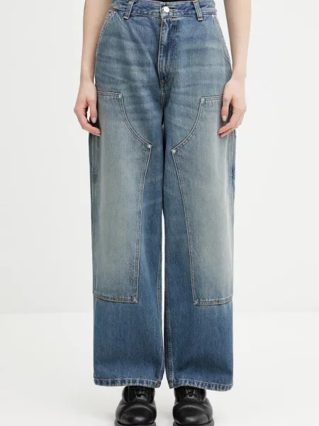 Τζιν παντελόνι Carhartt WIP W Brandon Double Knee Pant μπλε