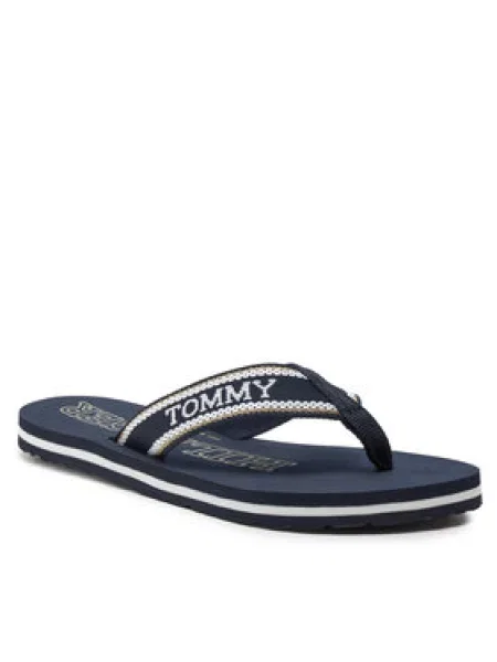 Žabky Tommy Hilfiger Beach Sandal space blue modré