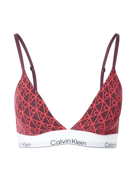 Calvin Klein Underwear Sutien mov zmeură / roșu deschis alb