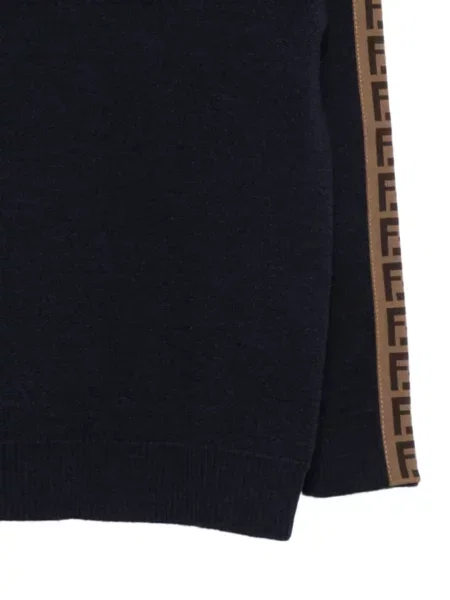 Sweter dziecięcy Fendi niebieski