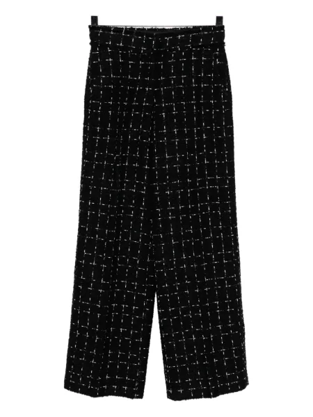 Pantaloni Karl Lagerfeld cu imagine negru