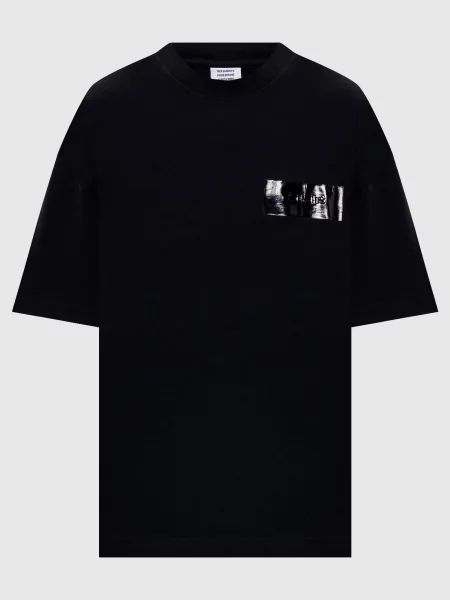 Футболка Vetements с принтом черная