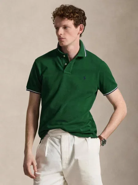 Tricou polo Polo Ralph Lauren verde