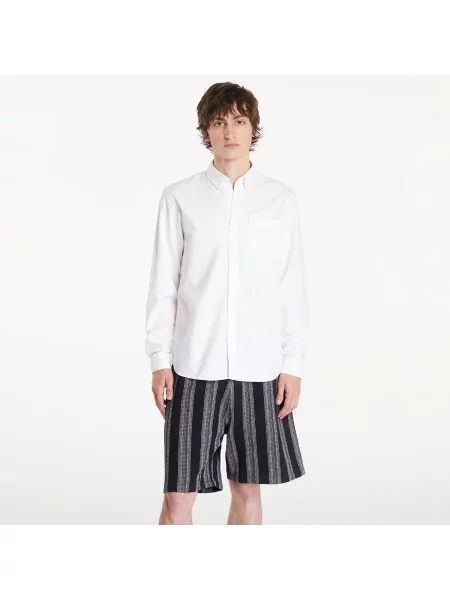 Cămașă Carhartt WIP Long Sleeve C-Logo Shirt UNISEX White/ White S alb