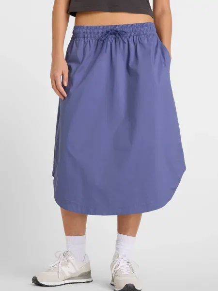 Твілова спідниця міді New Balance синя