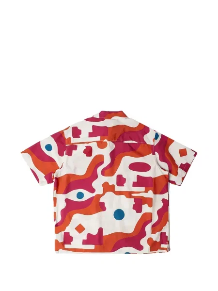 Scurt cămașă By Parra cu imprimeu abstract