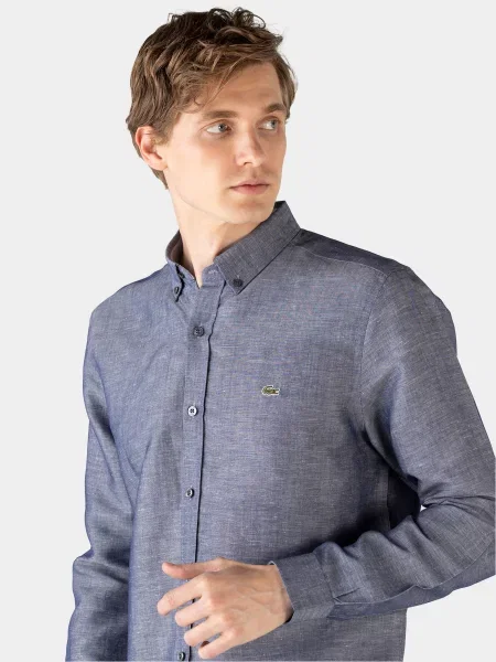 Рубашка Lacoste серая