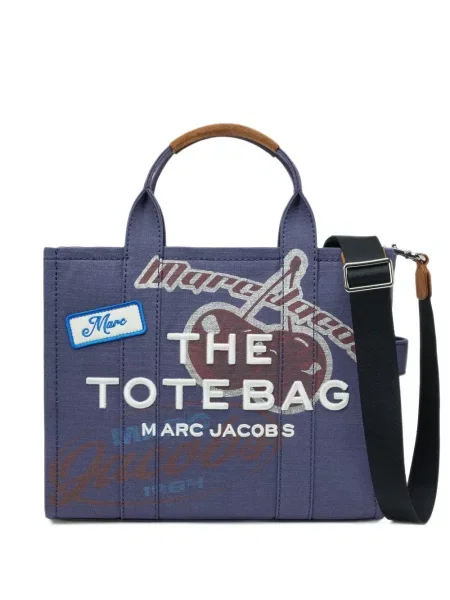 Shopper kabelka Marc Jacobs modrá