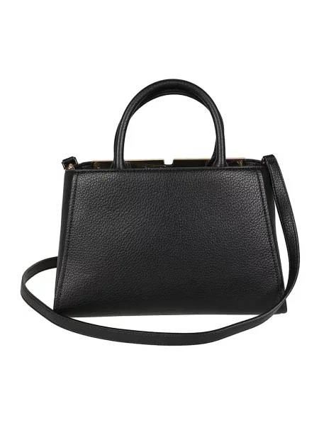 Shopperka Elisabetta Franchi z logo czarna