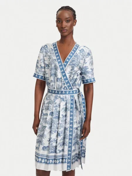 Fracomina Rochie cocktail deschis albastru