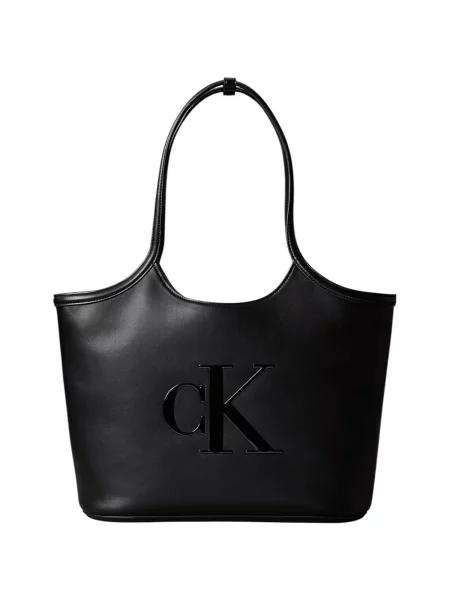 Blugi Calvin Klein din piele negru