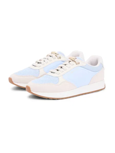 Tommy Hilfiger Sneakersy Th Chic Eva Runner Mesh Farebná modrá